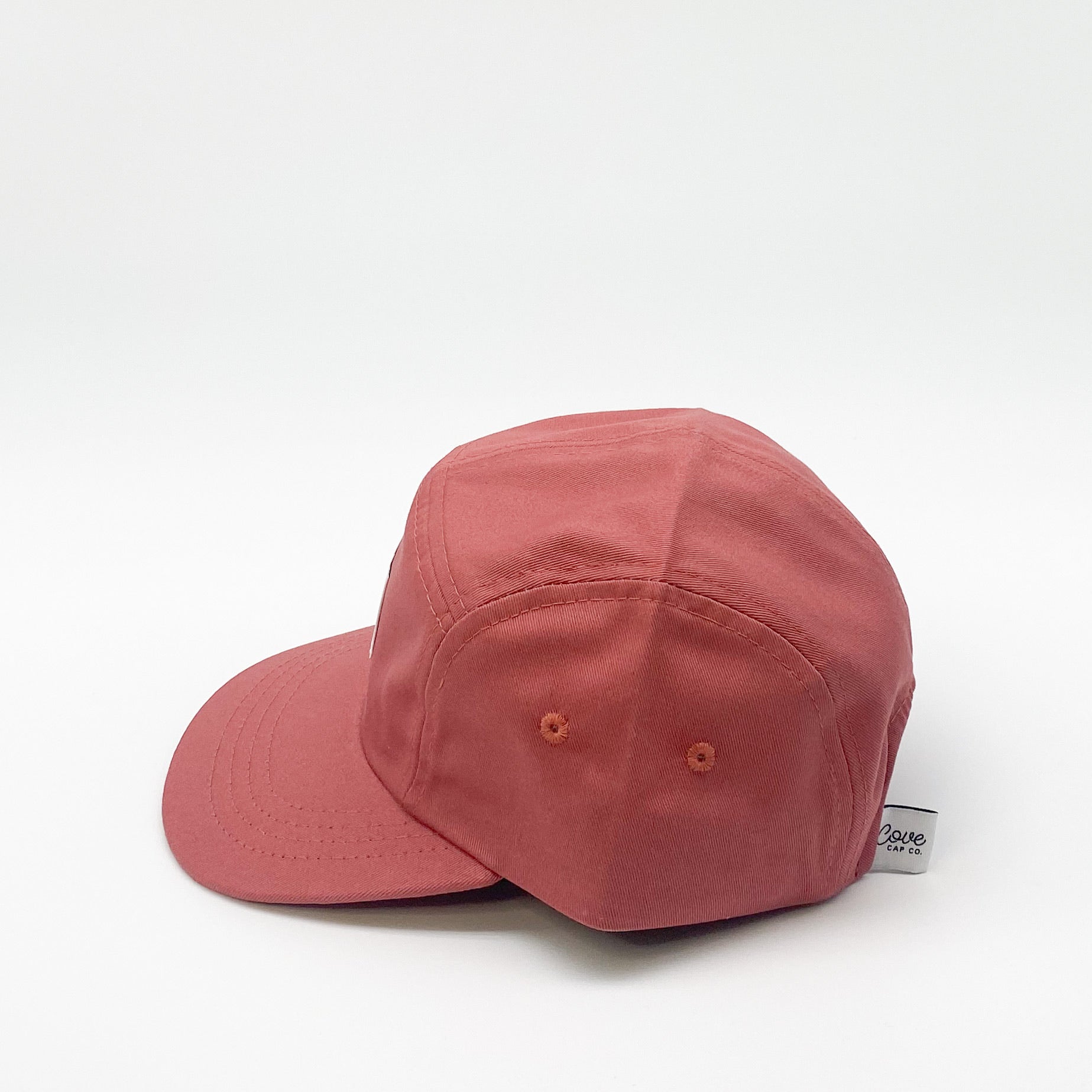 Organic Cotton Hat with Minimalist Icon in Sienna | Kids