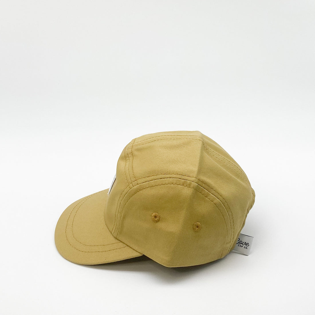 Organic Cotton Hat with Minimalist Icon in Goldie | Kids