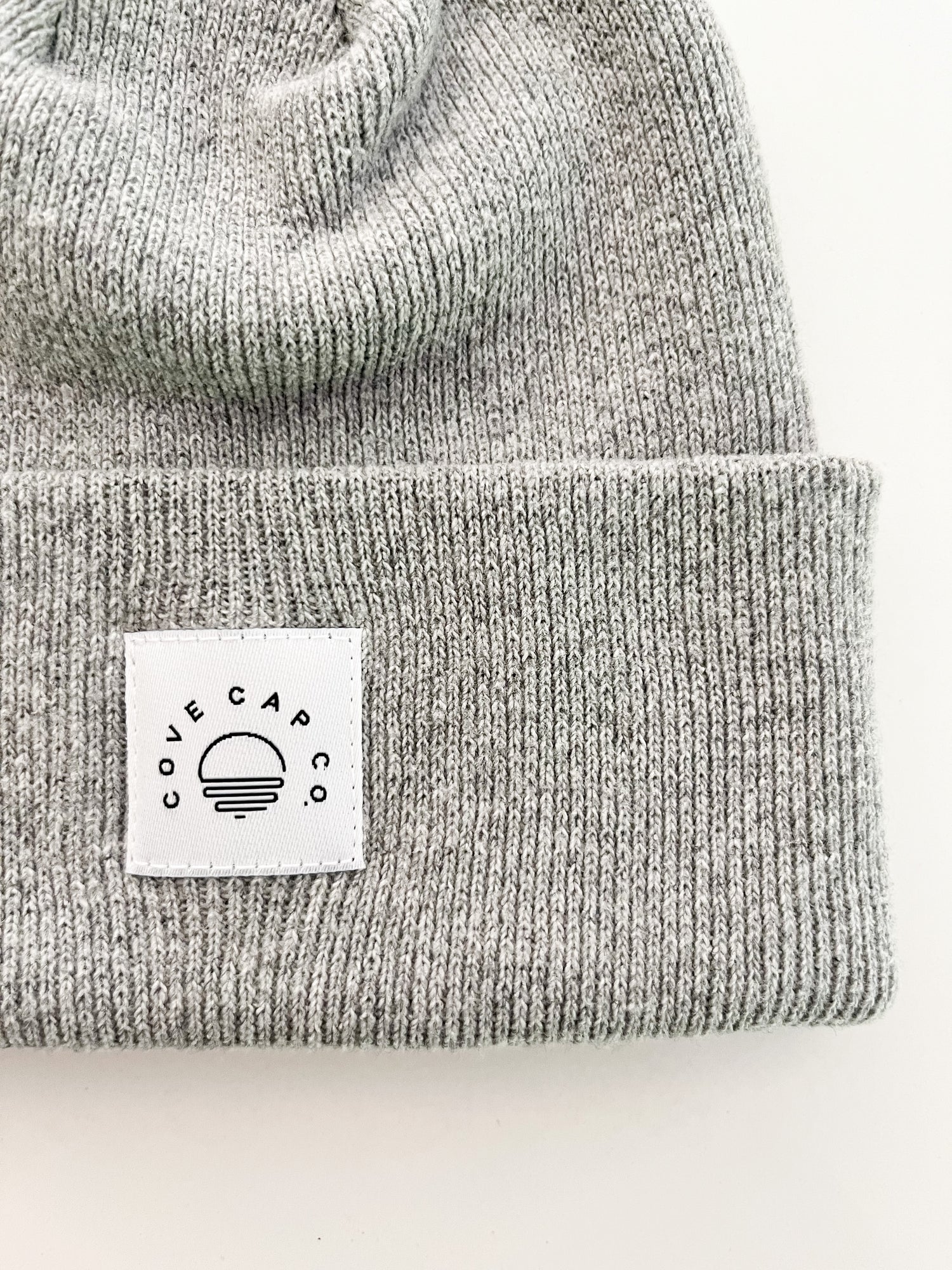 Recycled Cotton Beanie in Grey | Baby &amp; Toddler