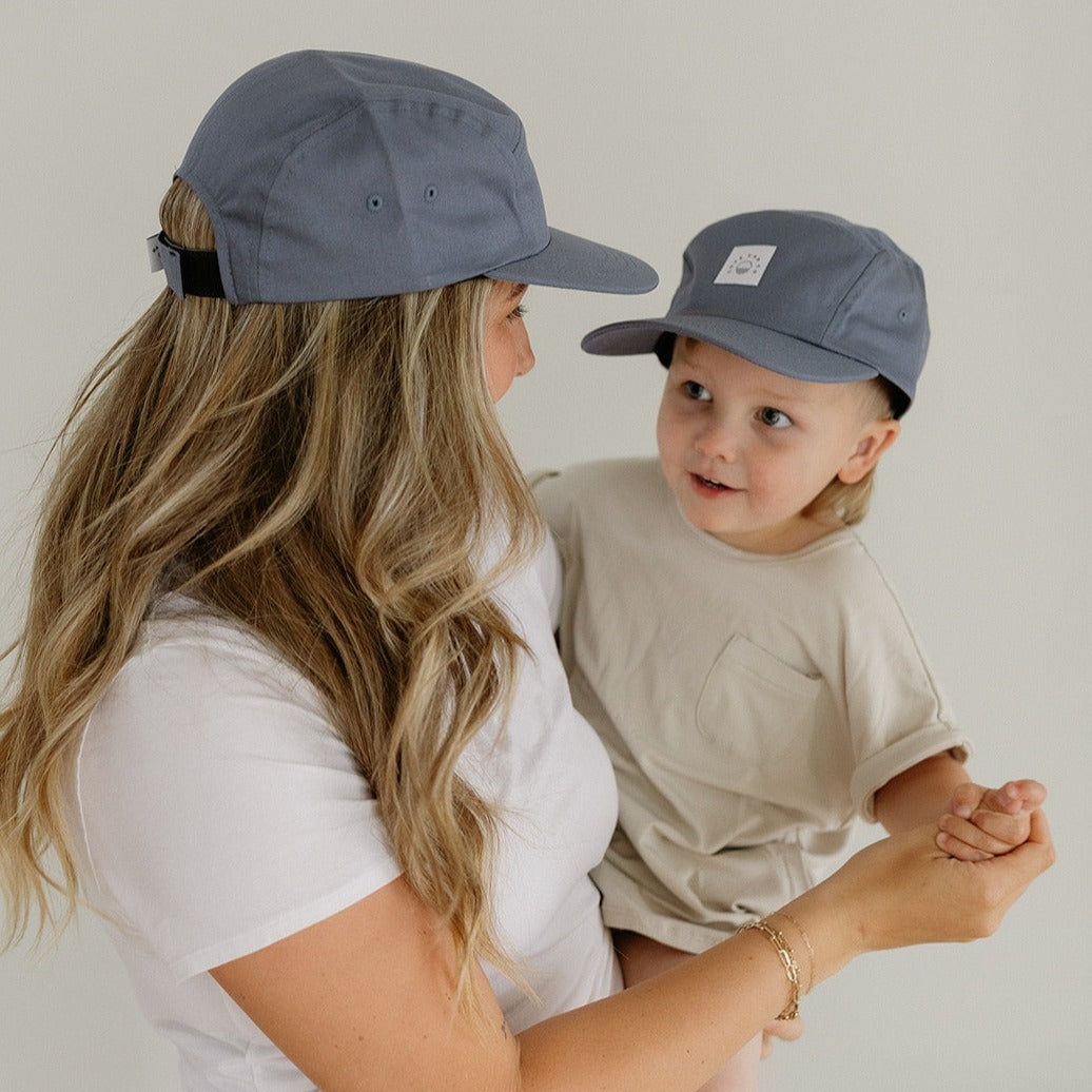Organic Cotton Hat with Original Icon in River | Kids
