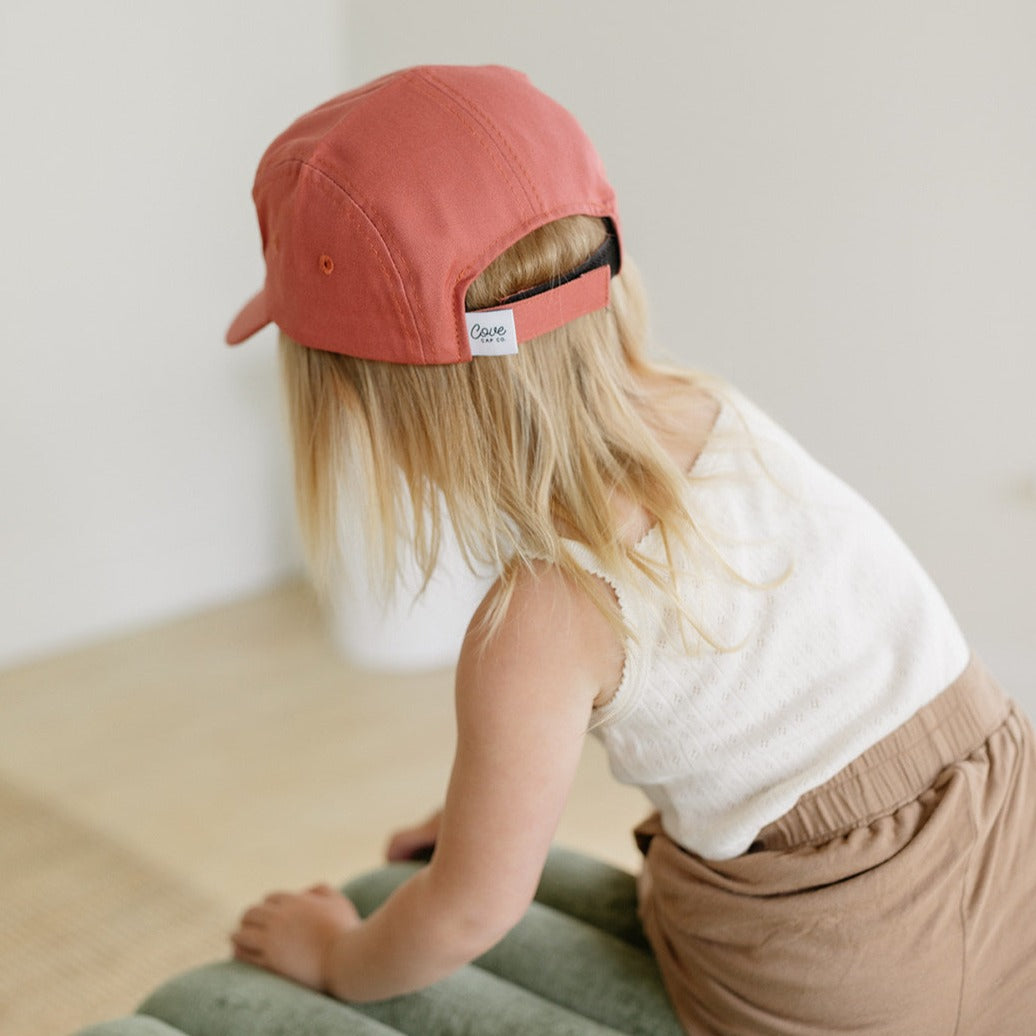 Organic Cotton Hat with Original Icon in Sienna | Toddler