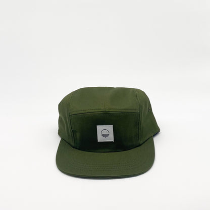 Organic Cotton Hat with Minimalist Icon in Forest | Adult