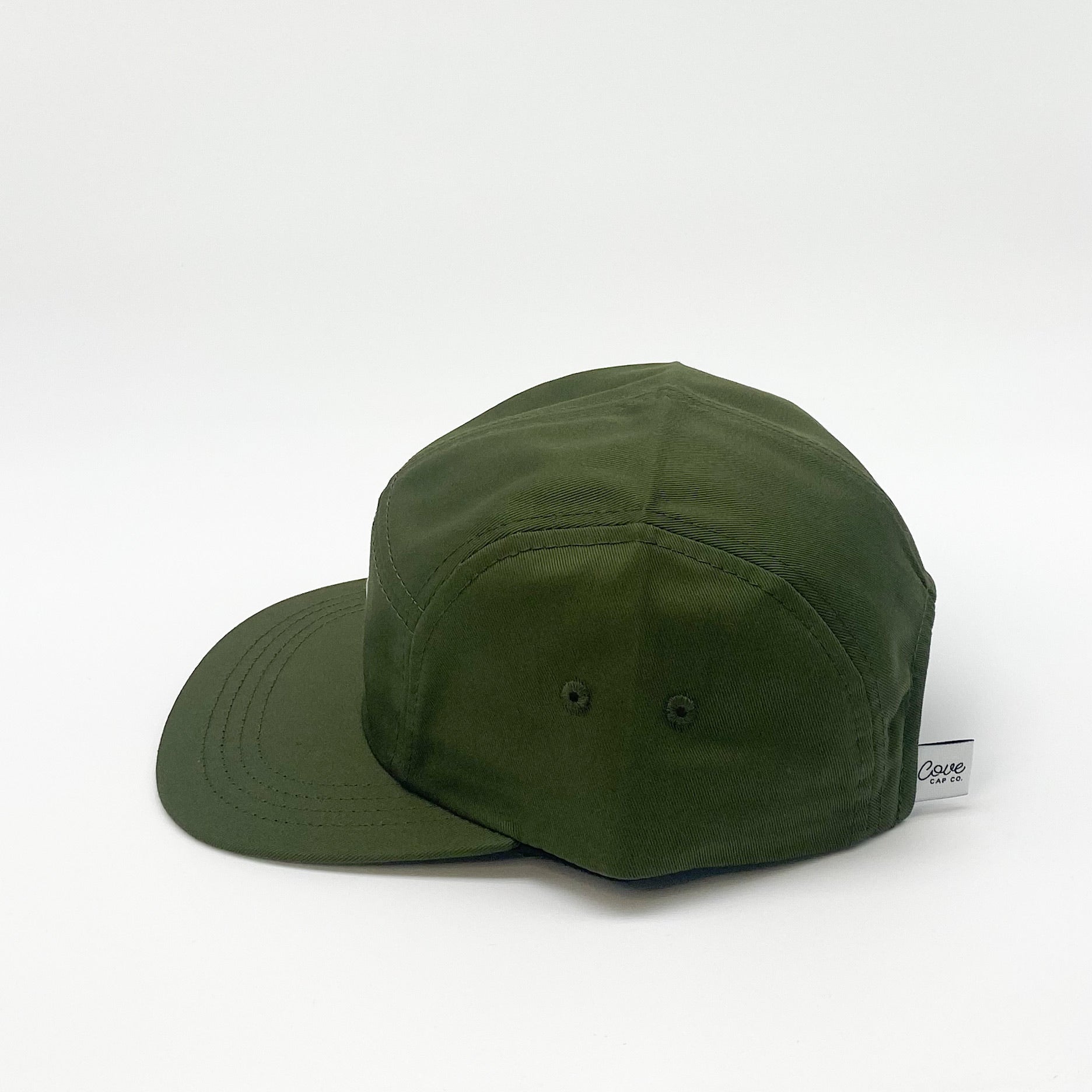 Organic Cotton Hat with Minimalist Icon in Forest | Adul