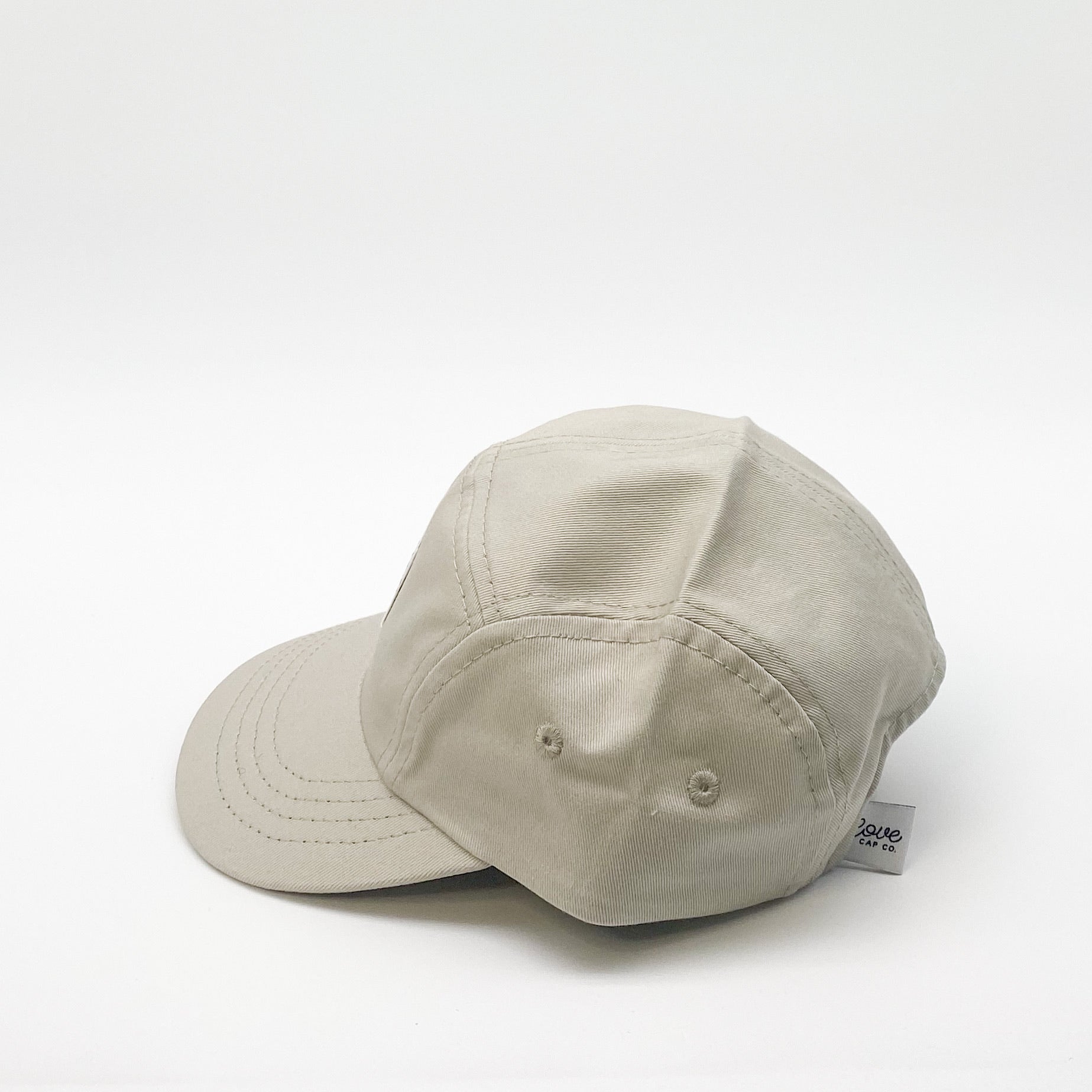 Organic Cotton Hat with Original Icon in Dune | Kids